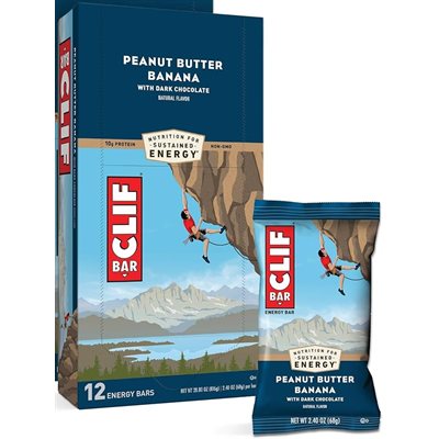 CLIF BAR PEANUT BUTTER BANANA 12CT