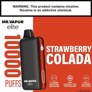 MR VAPOR ELITE STRAWBERRY COLADA 5CT