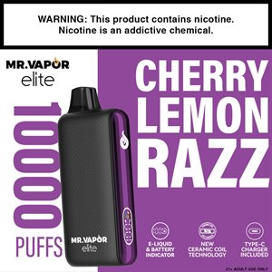 MR VAPOR ELITE CHERRY LEMON RAZZ 5CT