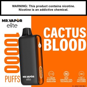 MR VAPOR ELITE CACTUS BLOOD 5CT