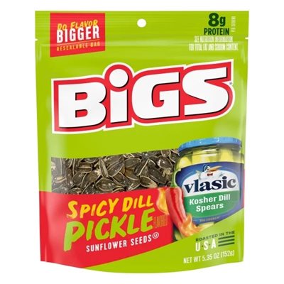 BIG SUNFLOWER SPICY DILL VLASSIC 5.35OZ EA