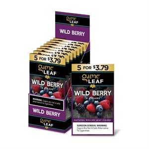 GV LEAF GAME WILD BERRY 5 / 8CT $3.79