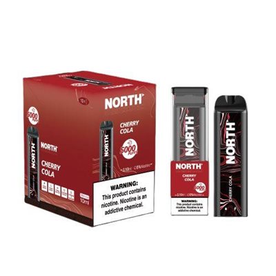 NORTH CHERRY COLA 5000 PUFF 10CT