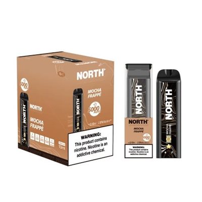 NORTH MOCHA FRAPPE 5000 PUFF 10CT