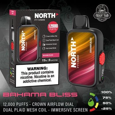 NORTH BAHAMA BLISS 12000 PUFF 10CT