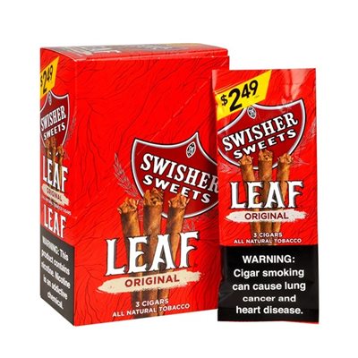 SWISHER LEAF ORIGINAL 3 / 2.49