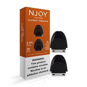 NJOY POD CLASSIC TOBACCO 2.4% 2 / 5PK