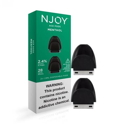 NJOY POD MENTHOL 2.4% 2 / 5PK