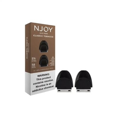 NJOY POD CLASSIC TOBACCO 5% 2 / 5PK