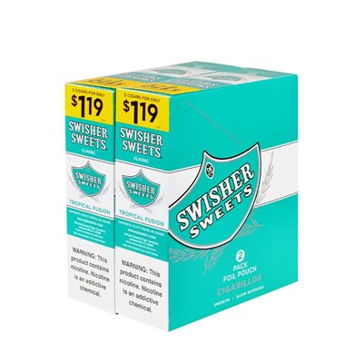 SWISHER CIG TROPICAL 2PK / 1.19