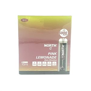 NORTH ZERO PINK LEMONADE 5000 PUFF 10CT