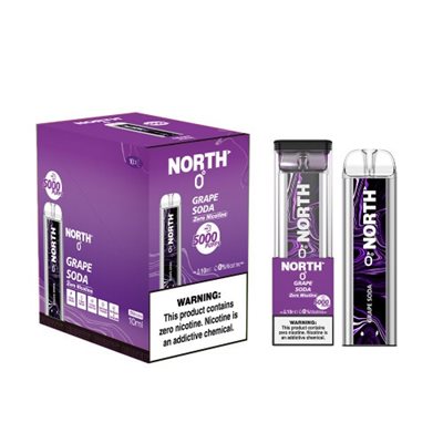 NORTH GRAPE SODA 5000 PUFF 10CT