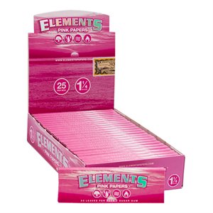 ELEMENTS PAPER PINK 1 1 / 4 25CT