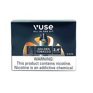 VUSE ALTO GOLDEN TOBACCO 2.4 ALL IN ONE KIT 5CT