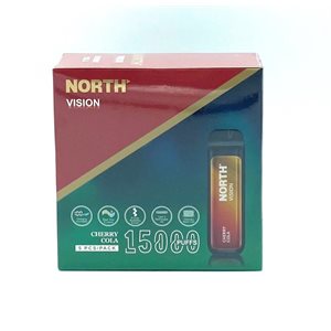 NORTH VISION 15K PUFF CHERRY COLA 5CT