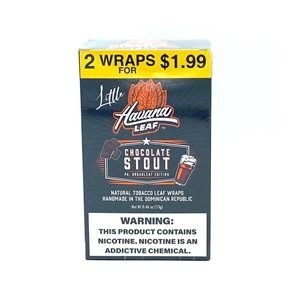 HAVANA LEAF CHOCOLATE STOUT $1.99 2PK / 20CT