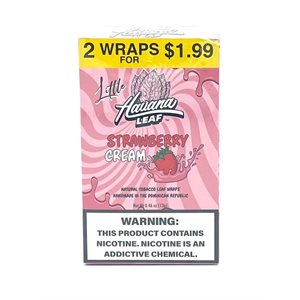 HAVANA LEAF STRAWBERRY CREAM $1.99 2PK / 20CT