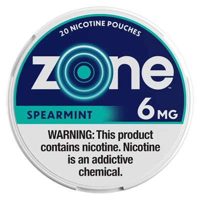 ZONE SPEARMINT 6MG 5 / 20CT