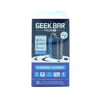 GEEK BAR PULSE X BLACKBERRY BLUEBERRY 25K 5CT