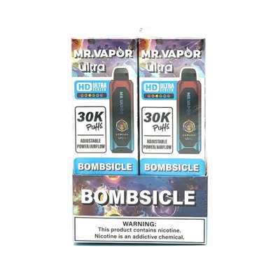 MR VAPOR ULTRA 5% BOMBSICLE 30K PUFF 6CT