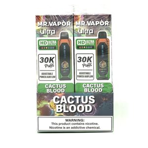 MR VAPOR ULTRA 5% CACTUS BLOOD 30K PUFF 6CT