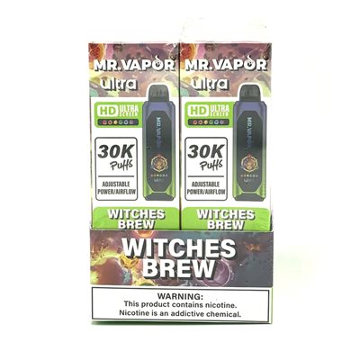 MR VAPOR ULTRA 5% WITCHES BREW 30K PUFF 6CT