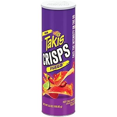 TAKI *CRISPS* CANISTER FUEGO 5.5OZ EA