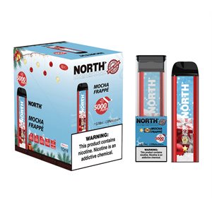 NORTH HOLIDAY MOCHA FRAPPE 5000 PUFF 10CT